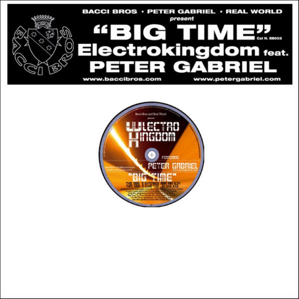 Peter Gabriel Big Time (with Electro Kingdom) album cover