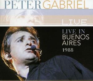 Peter Gabriel - Live in Buenos Aires 1988 CD (album) cover