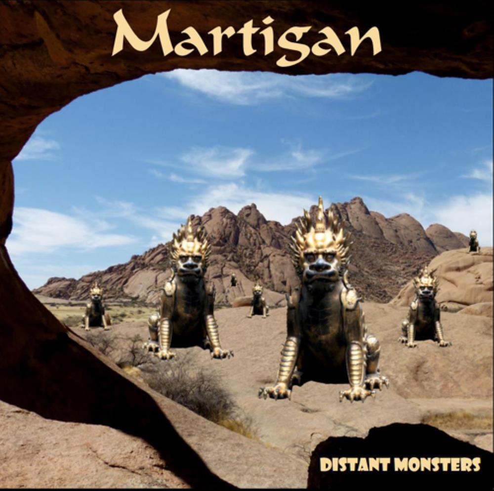 Martigan Distant Monsters album cover