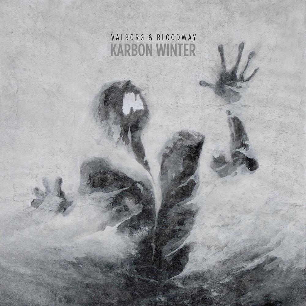 Valborg - Karbon Winter (collaboration with Bloodway) CD (album) cover