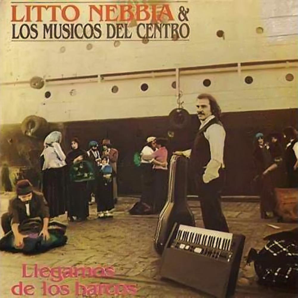 Litto Nebbia - Llegamos de los Barcos CD (album) cover