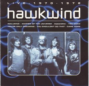 Hawkwind Live - 1970-72 album cover
