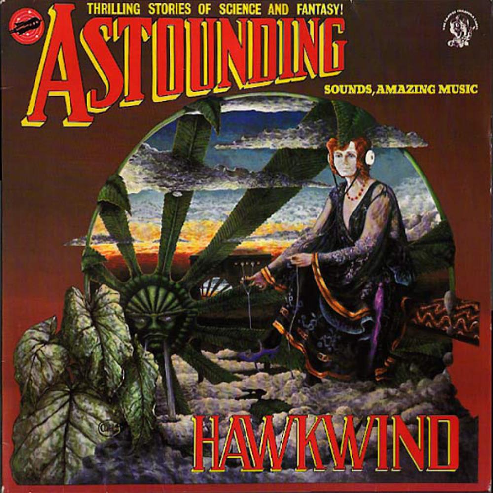 Hawkwind Astounding Sounds, Amazing Music album cover
