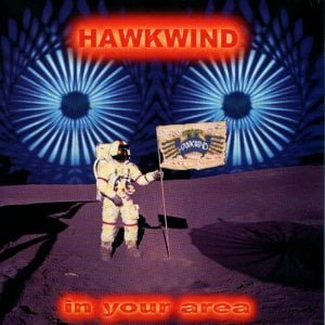 Hawkwind - In Your Area CD (album) cover