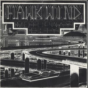 Hawkwind Motorway City album cover