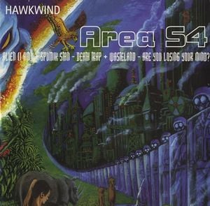 Hawkwind Area 54 EP album cover
