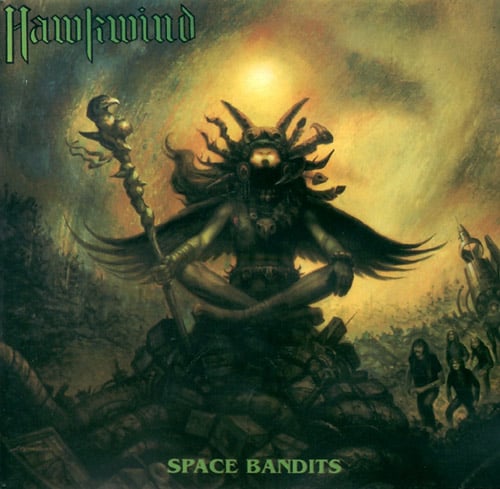 Hawkwind Space Bandits album cover
