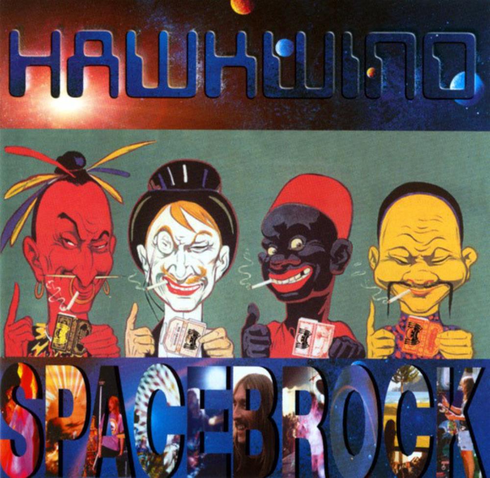 Hawkwind Spacebrock album cover