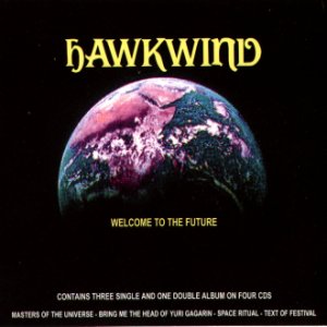 Hawkwind Welcome to The Future album cover