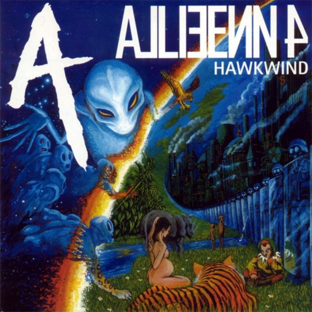 Hawkwind - Alien 4 CD (album) cover
