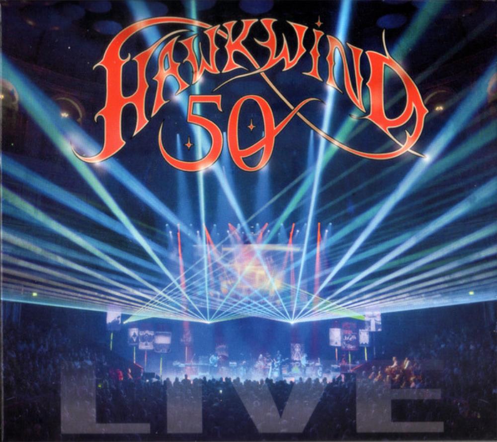 Hawkwind - 50 LIVE CD (album) cover