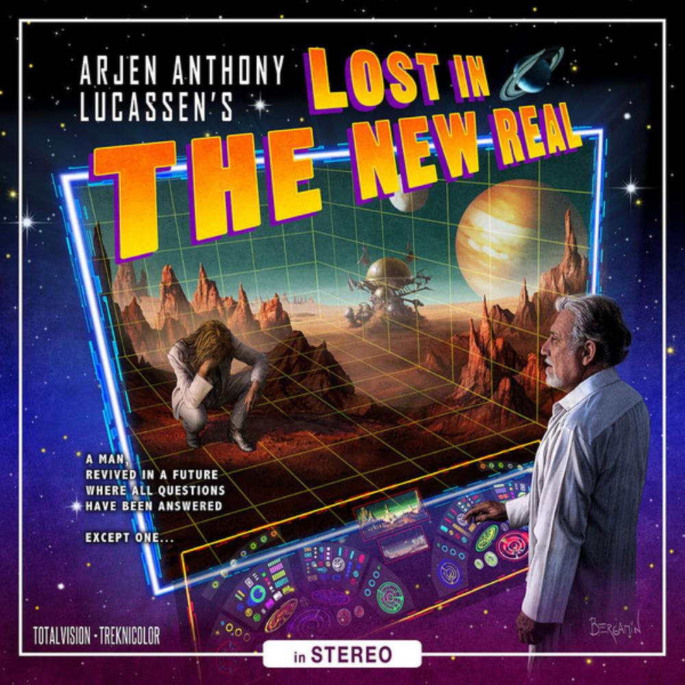  Lost In The New Real by LUCASSEN, ARJEN ANTHONY album cover