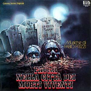 Fabio Frizzi - Paura nella citt dei morti viventi (City of the Living Dead) O.S.T. CD (album) cover