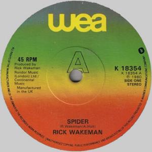 Rick Wakeman Spider album cover