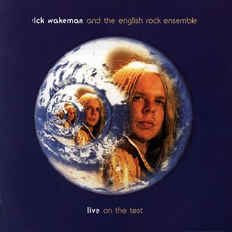 Rick Wakeman - Live on the Test (1976) CD (album) cover