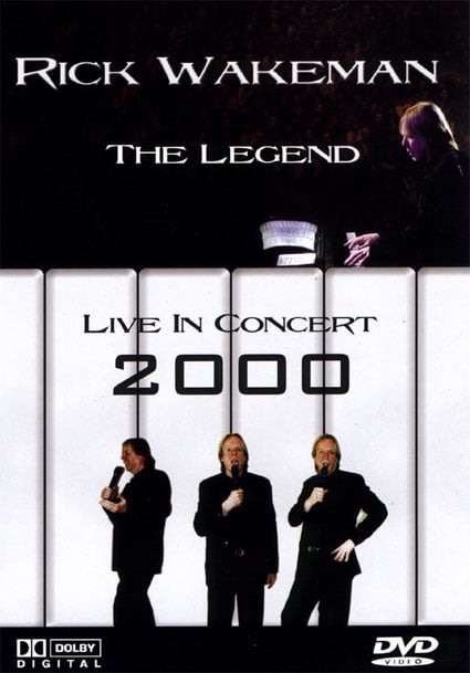 Rick Wakeman - The Legend Live in Concert 2000 [Aka: An Evening with Rick Wakeman] (DVD) CD (album) cover