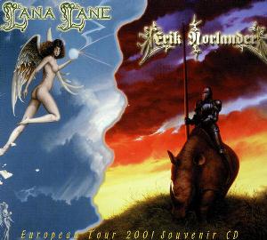 Lana Lane - European Tour 2001 Souvenir CD (with Erik Norlander) CD (album) cover
