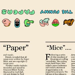 Paper Mice - Funny Papers CD (album) cover