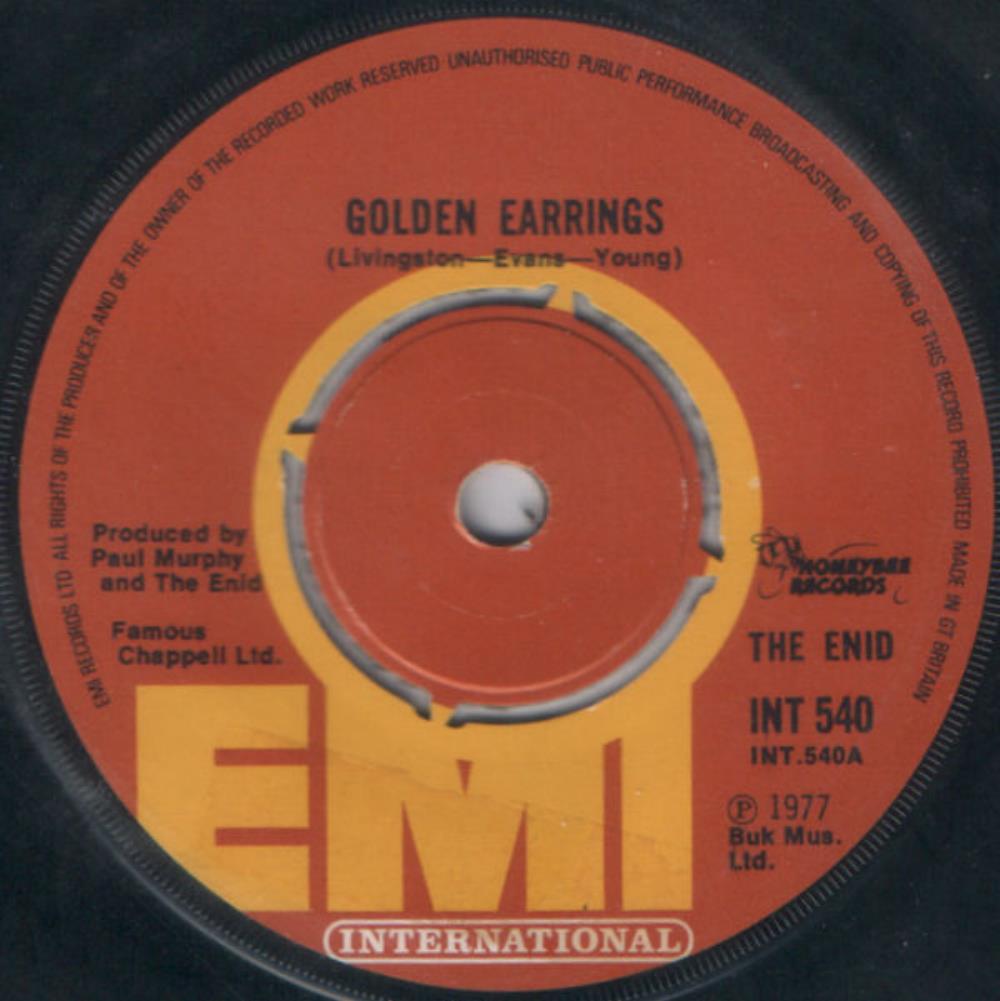 The Enid - Golden Earrings CD (album) cover