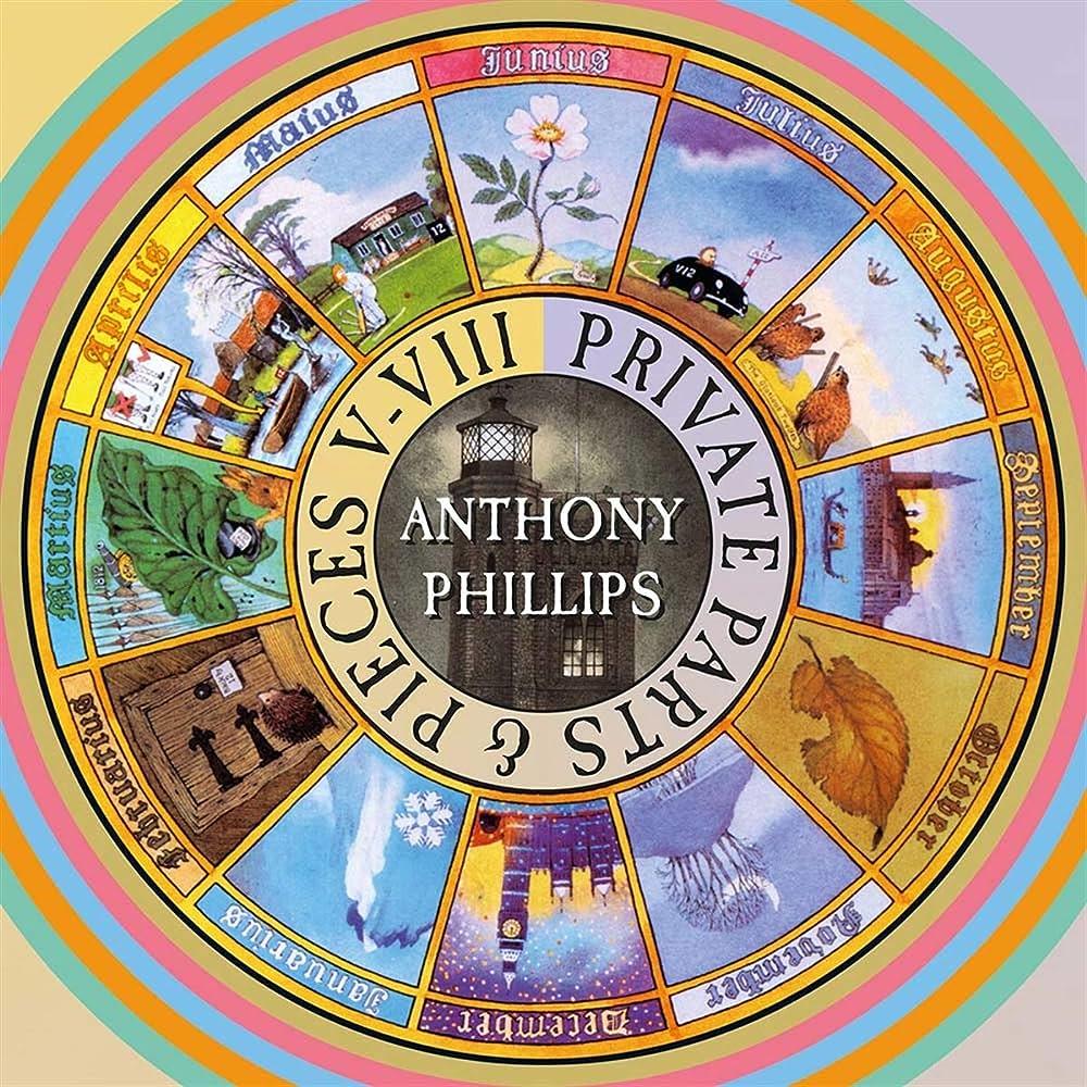 Anthony Phillips - Private Parts & Pieces V-VIII CD (album) cover