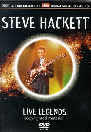 Steve Hackett - Live Legends CD (album) cover