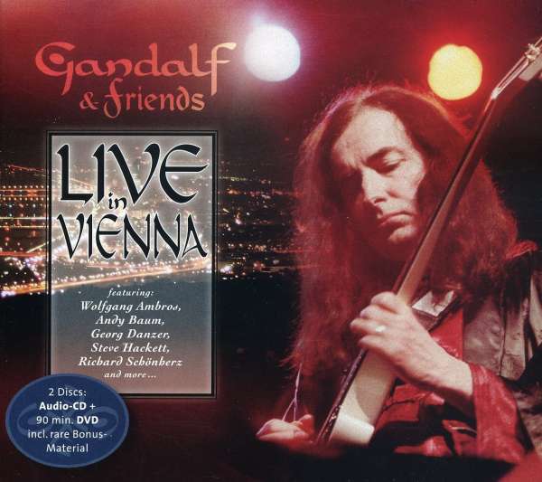 Gandalf Live in Vienna (CD + DVD) album cover