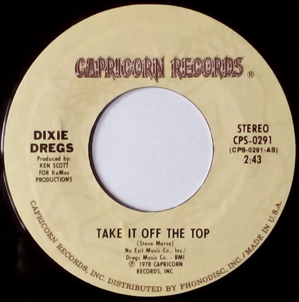Dixie Dregs - Take it Off the Top CD (album) cover