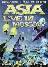 Asia Live In Moscow 1990 (DVD) album cover