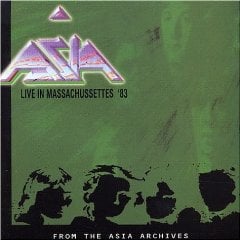 Asia - Live in Massachusetts '83  CD (album) cover