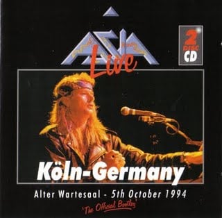Asia - Live In Koln  CD (album) cover