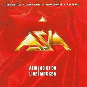 Asia - Asia Live: 09-XI-90 Mocквa CD (album) cover