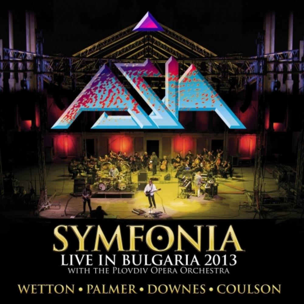 Asia - Symfonia - Live in Bulgaria 2013 CD (album) cover