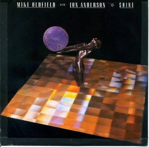 Jon Anderson Shine - Mike Oldfield with Jon Anderson album cover