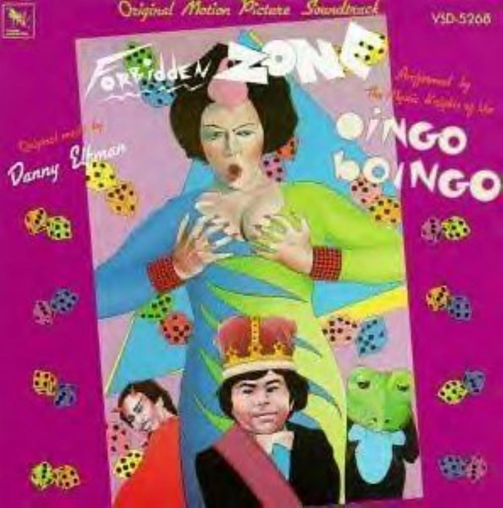 Oingo Boingo Forbidden Zone (OST as Danny Elfman and The Mystic Knights of the Oingo Boingo) album cover