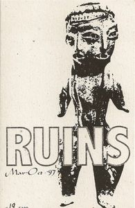 Ruins - March - October 1997 CD (album) cover