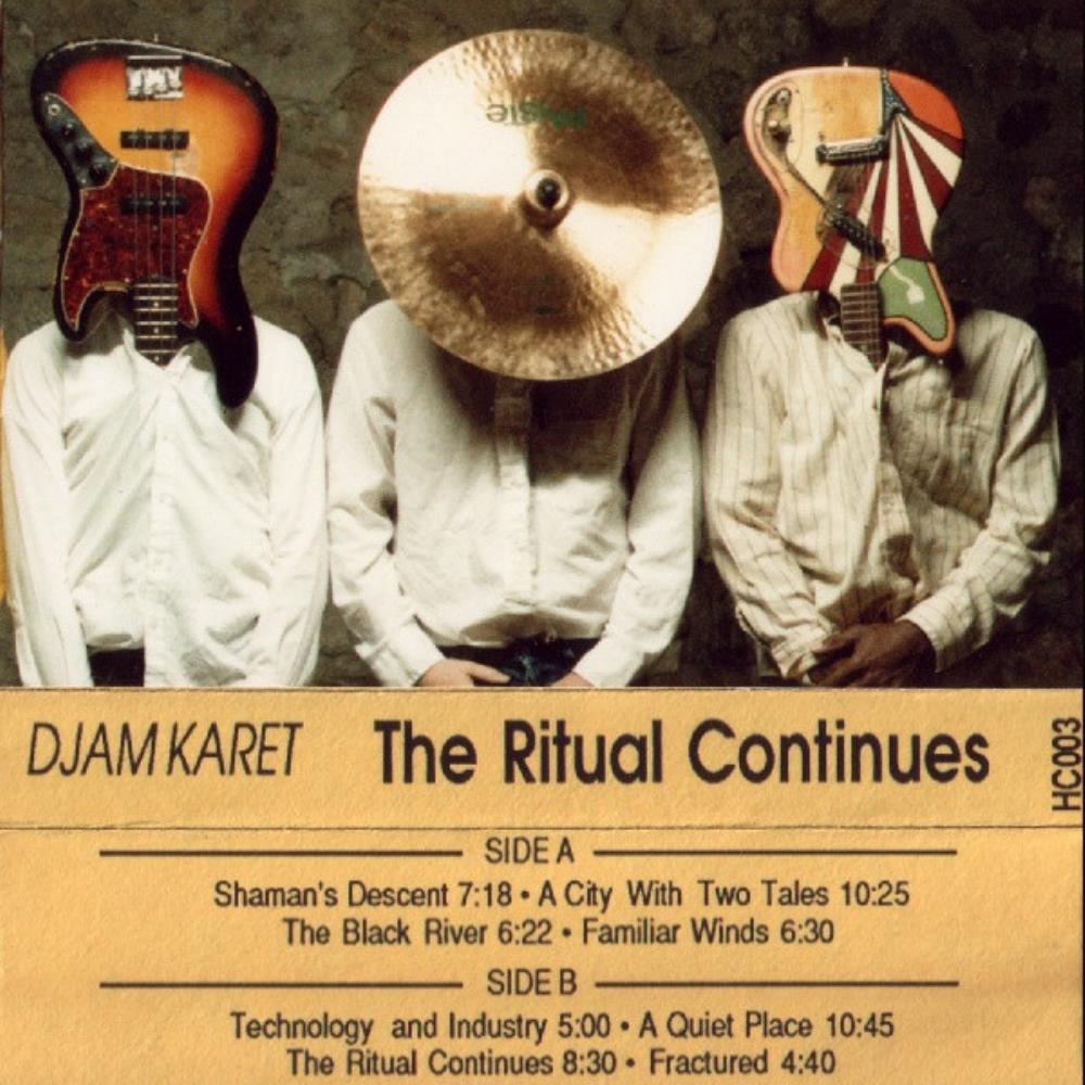 Djam Karet - The Ritual Continues CD (album) cover