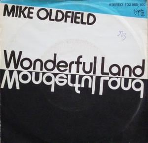 Mike Oldfield Wonderful Land album cover