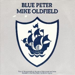 Mike Oldfield Blue Peter album cover