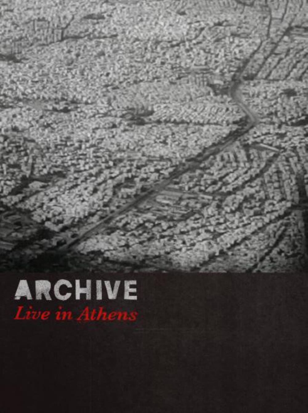 Archive Live in Athens album cover