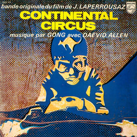Gong Continental Circus album cover