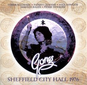 Gong Sheffield City Hall 1976 album cover