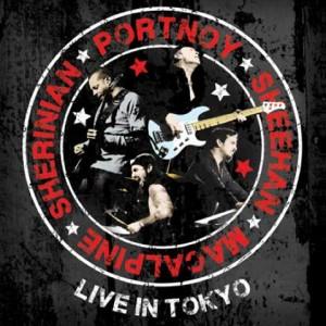 Portnoy Sheehan MacAlpine Sherinian Live in Tokyo album cover