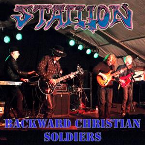 Stallion Backward Christian Soldiers album cover