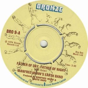 Manfred Mann's Earth Band Father Of Day, Father Of Night album cover