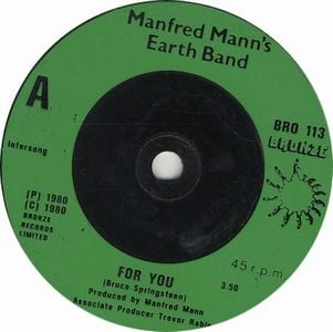 Manfred Mann's Earth Band For You album cover