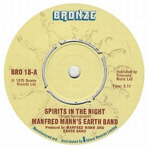 Manfred Mann's Earth Band - Spirits in the Night &#091;version 1&#093; CD (album) cover