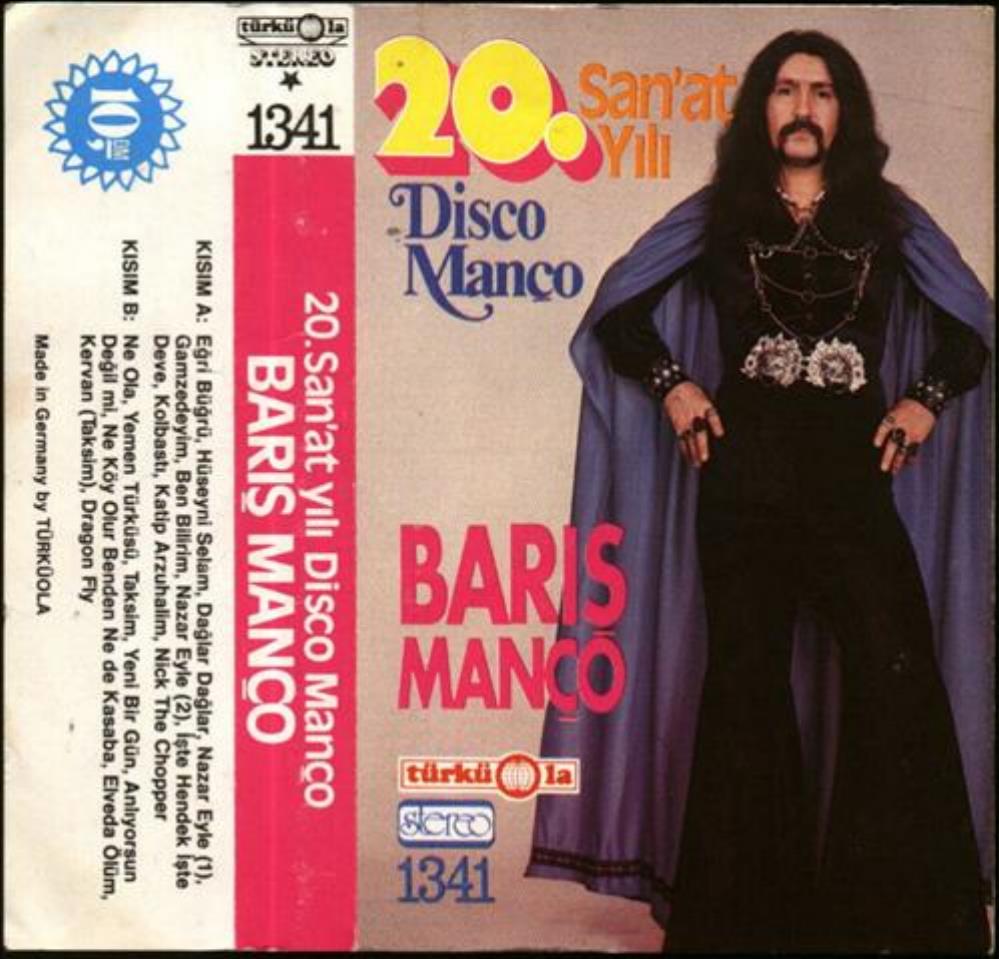 Baris Manco 20. San'at Yili Disco Mano album cover