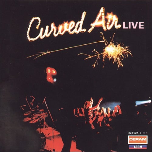 Curved Air - Curved Air Live CD (album) cover