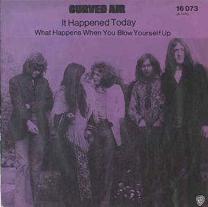 Curved Air - It Happened Today CD (album) cover