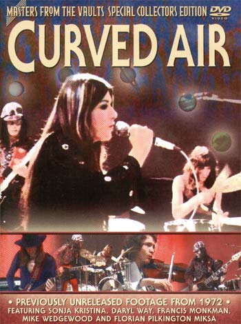 Curved Air - Masters From The Vaults: Curved Air CD (album) cover
